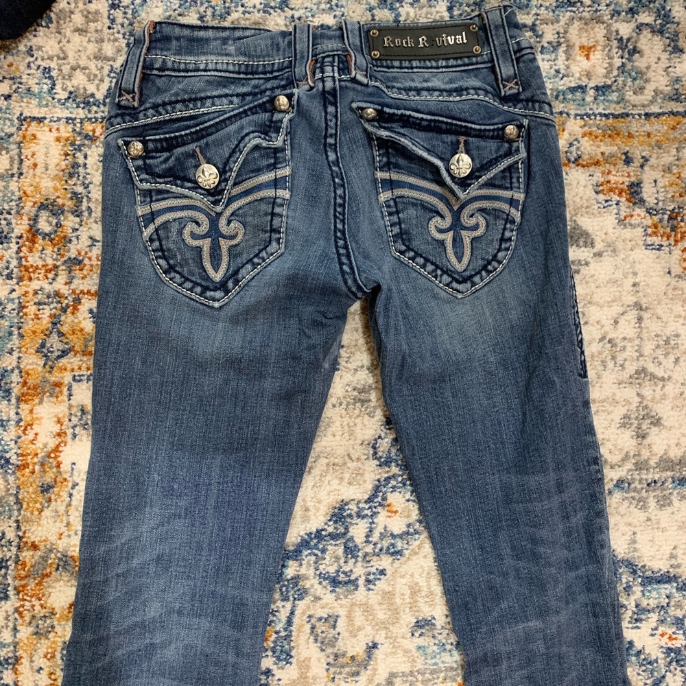 Rock Revival Jeans with subtle stitching